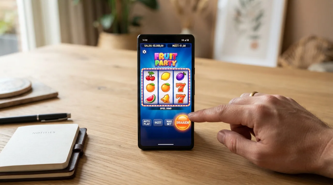 Het demospel van Club 2000 met het startsaldo aan fun credits